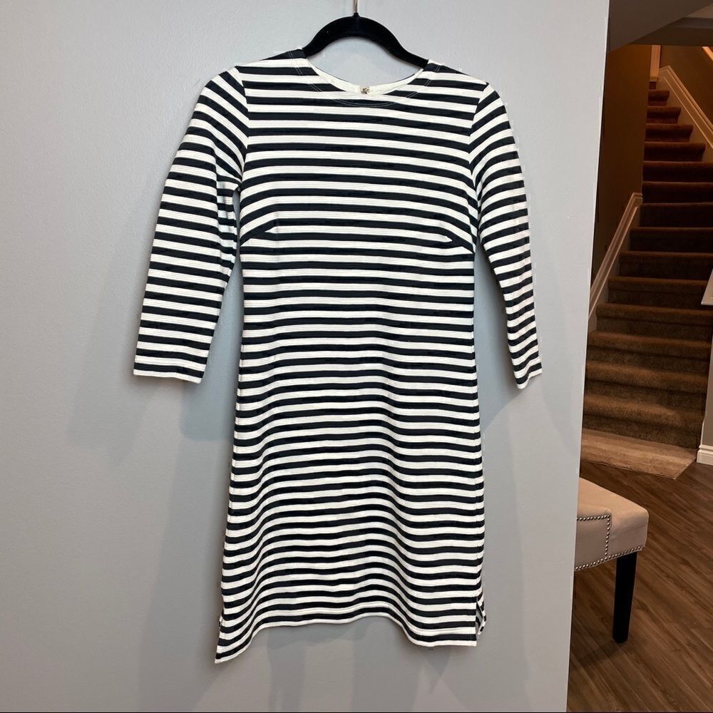 Vineyard Vines Navy & Cream Striped Dress XXS